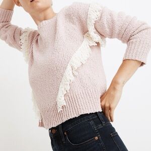 Madewell Montford Fringe Pullover Sweater